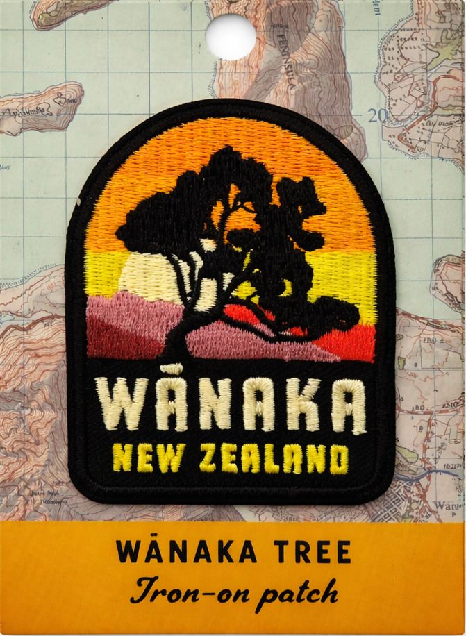 Wanaka Tree iron-on patch