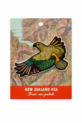 Kea Iron-on Patch