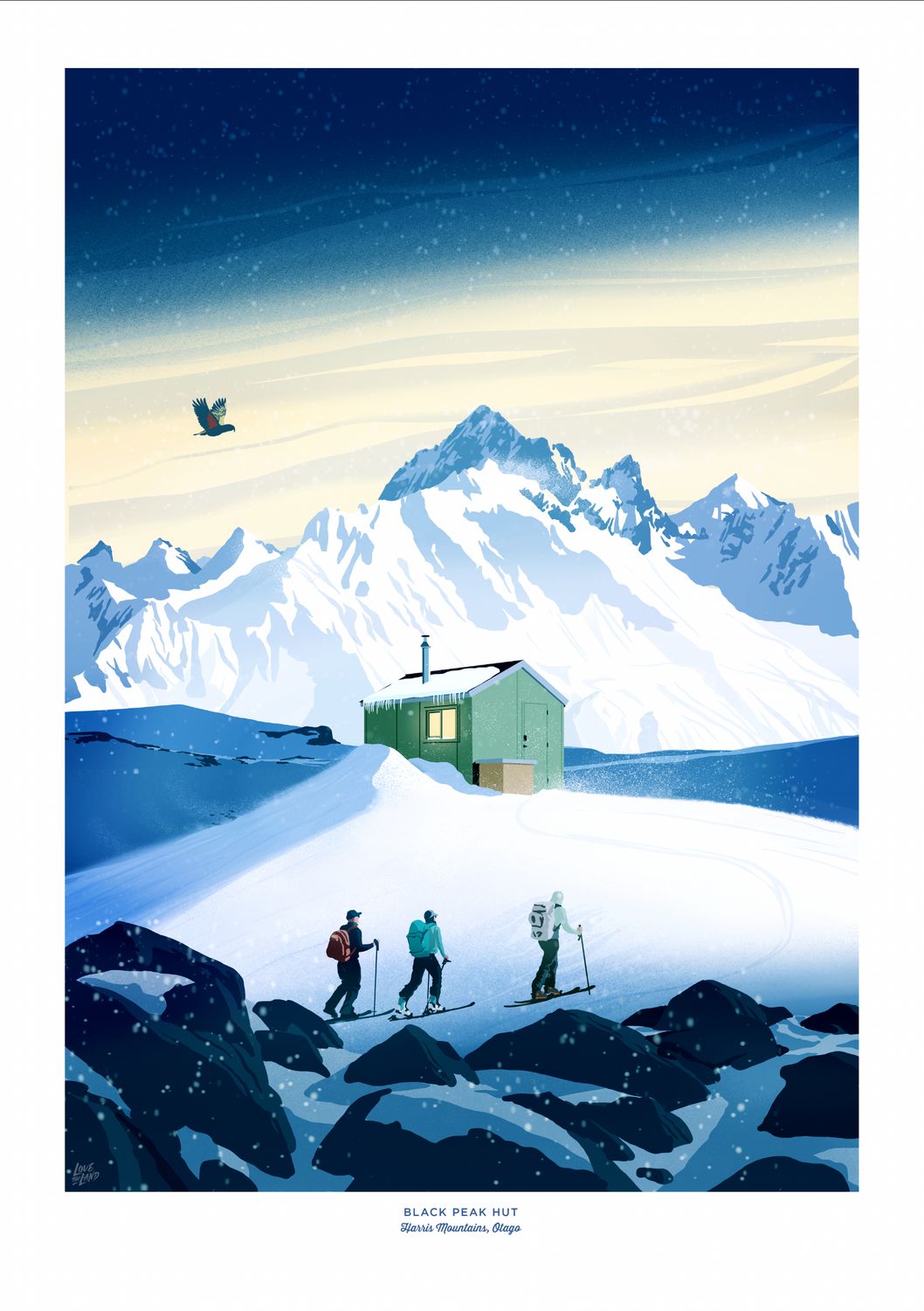 Black Peak Hut