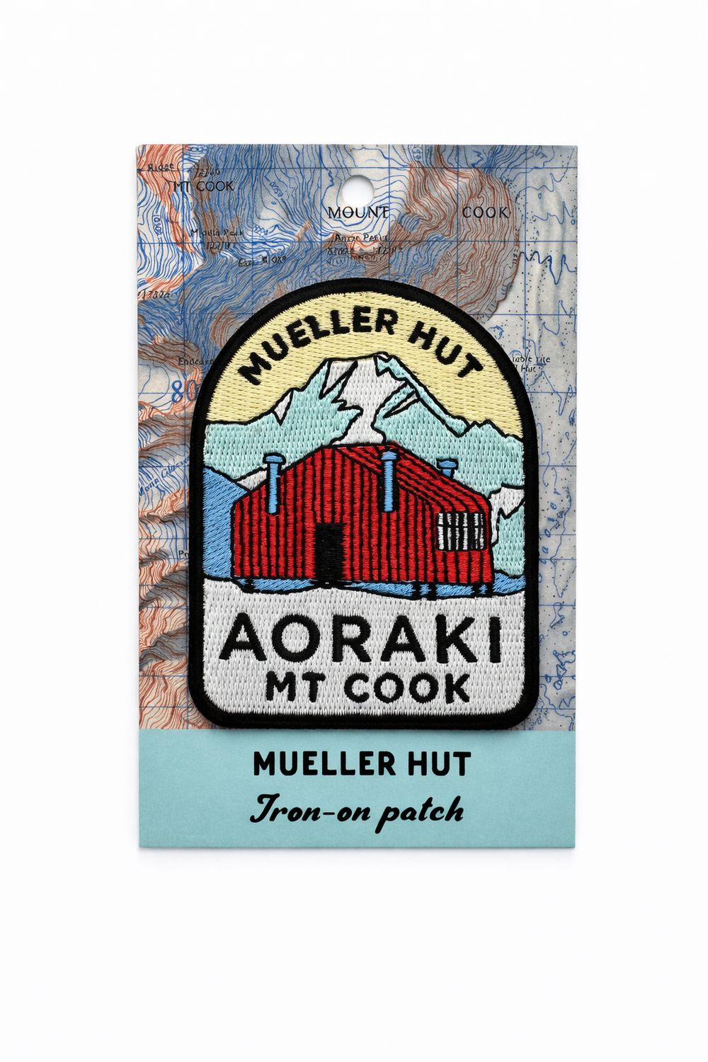 Mueller Hut iron-on Patch