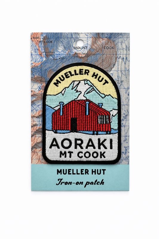 Mueller Hut iron-on Patch