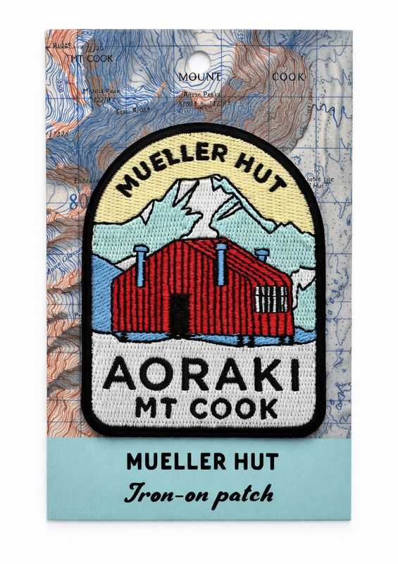 Mueller Hut iron-on Patch
