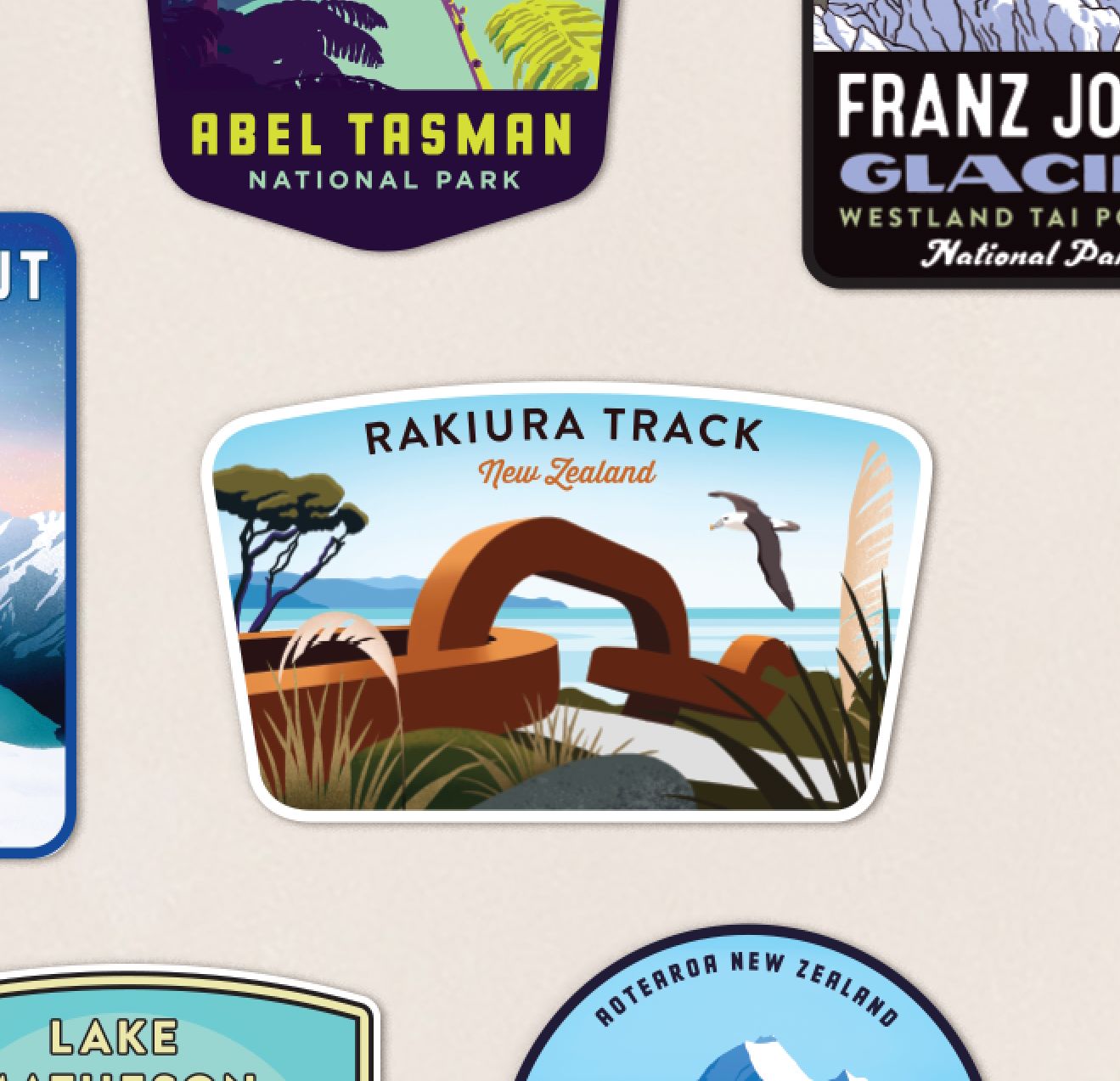 Rakiura Track Printed Magnet