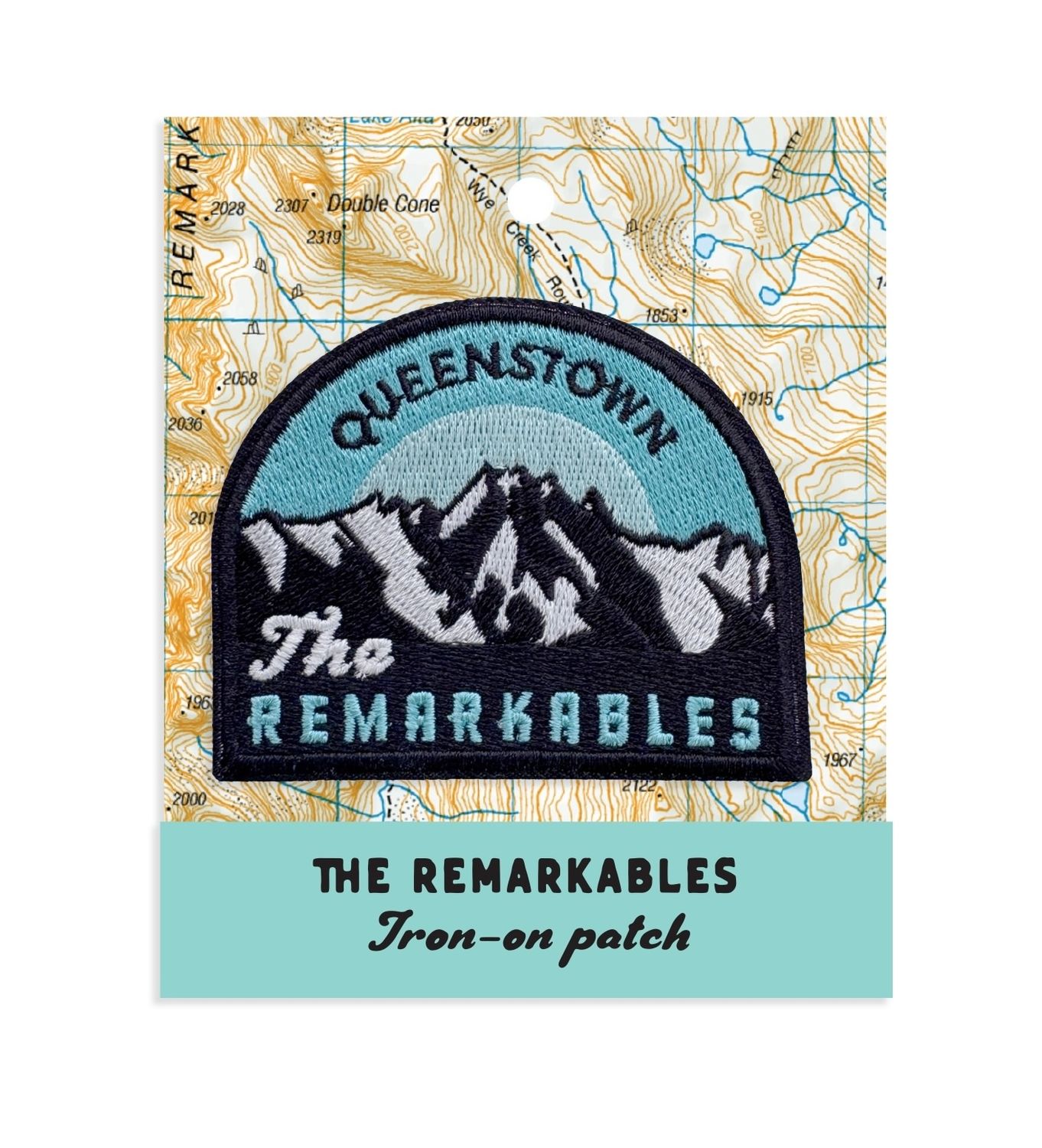 Remarkables iron-on patch