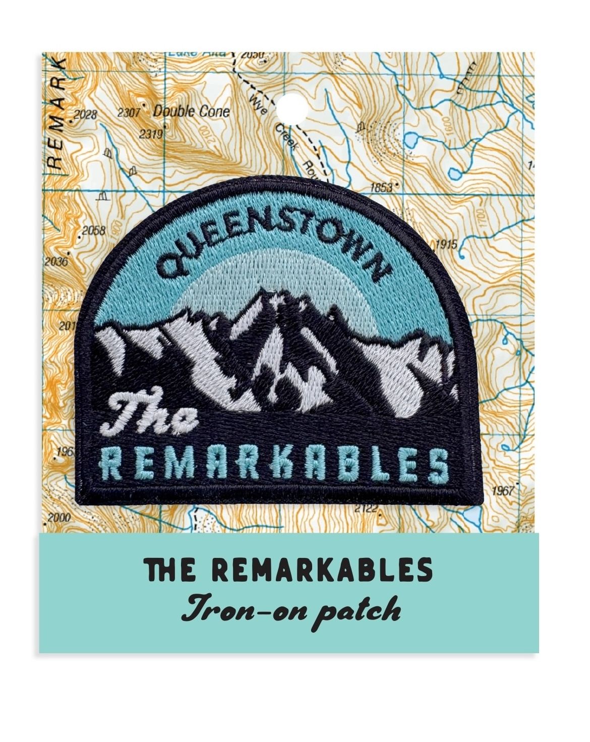 Remarkables iron-on patch