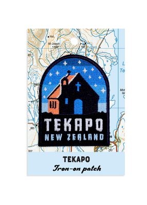 Tekapo Iron-on patch