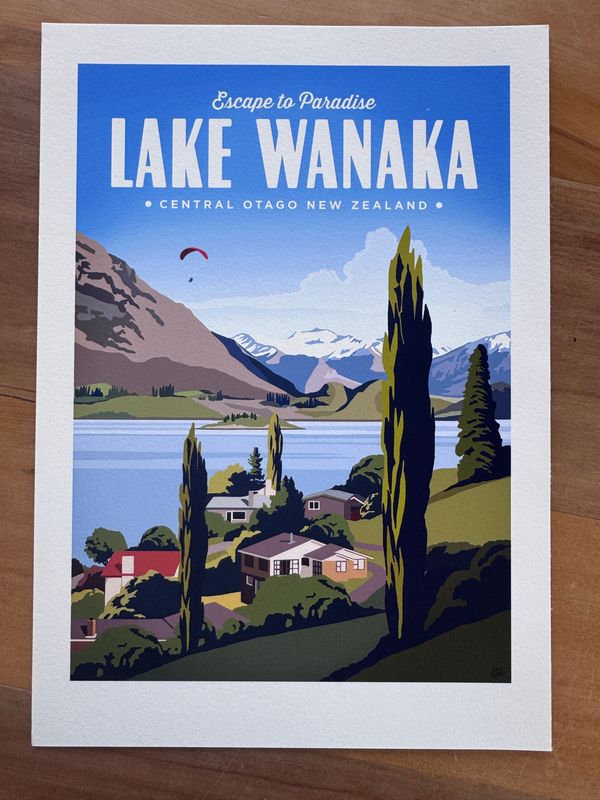 Lake Wanaka A4 (second)