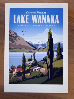 Lake Wanaka A4 (second)