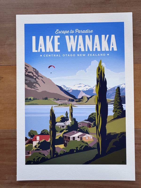Lake Wanaka A4 (second)