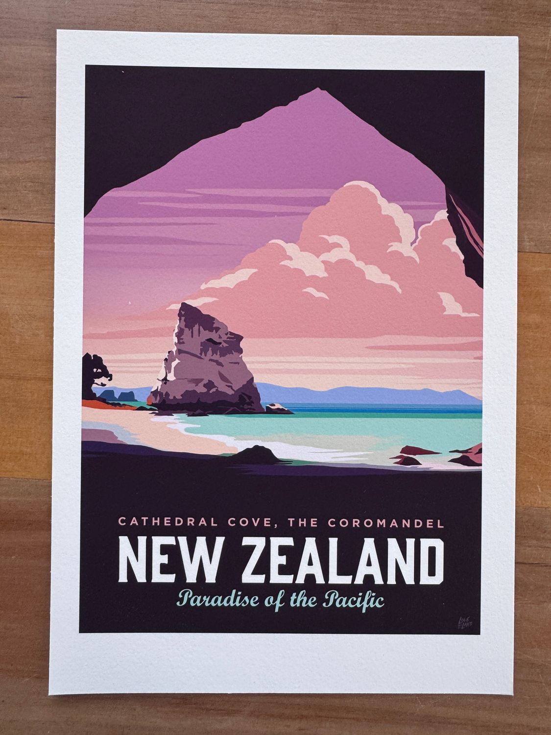 Cathedral Cove A4 (second)