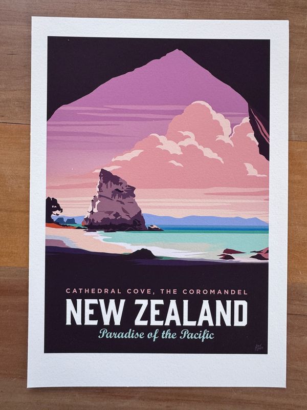 Cathedral Cove A4 (second)