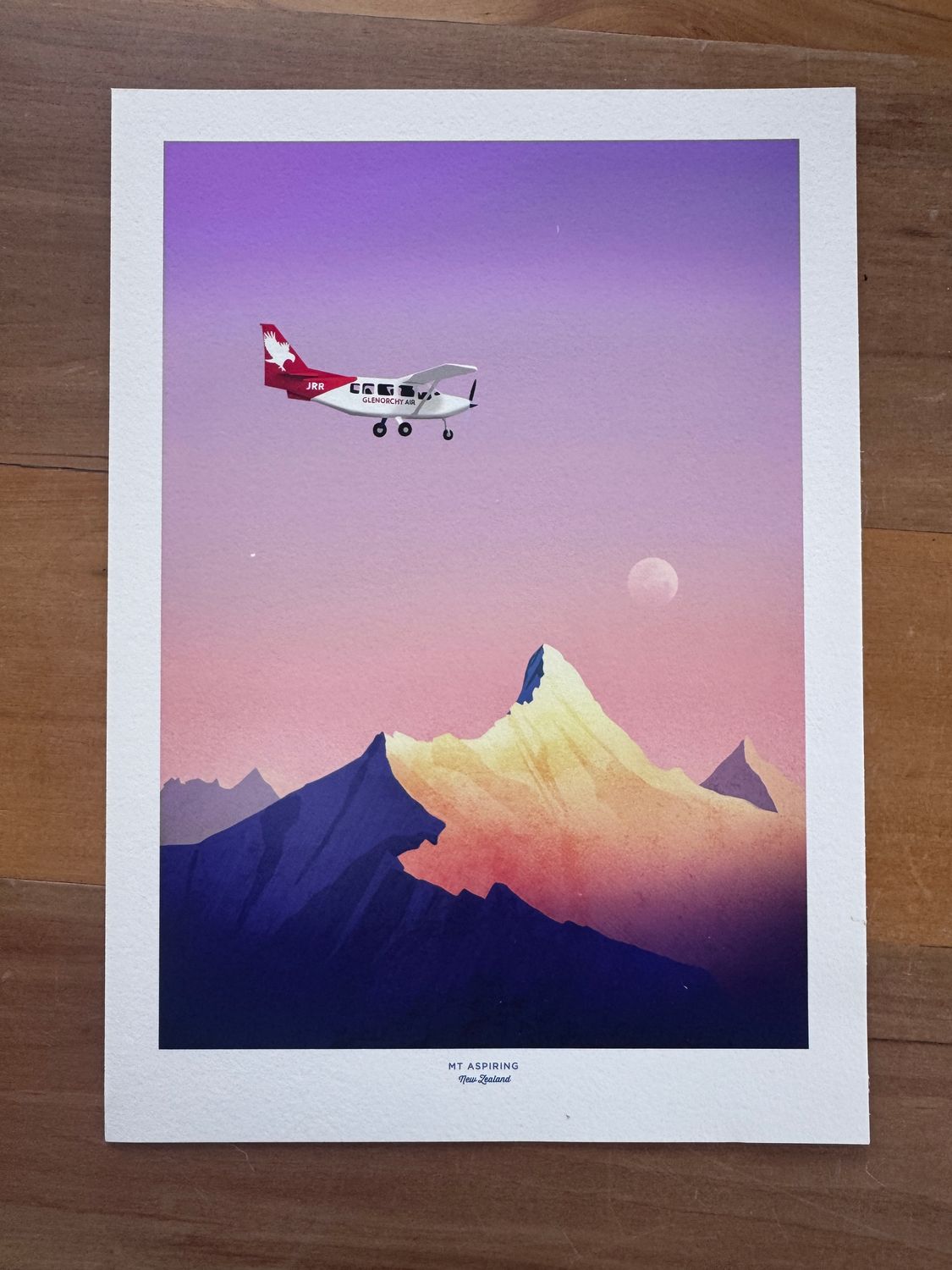 Mt Aspiring Sunrise A4 (second)