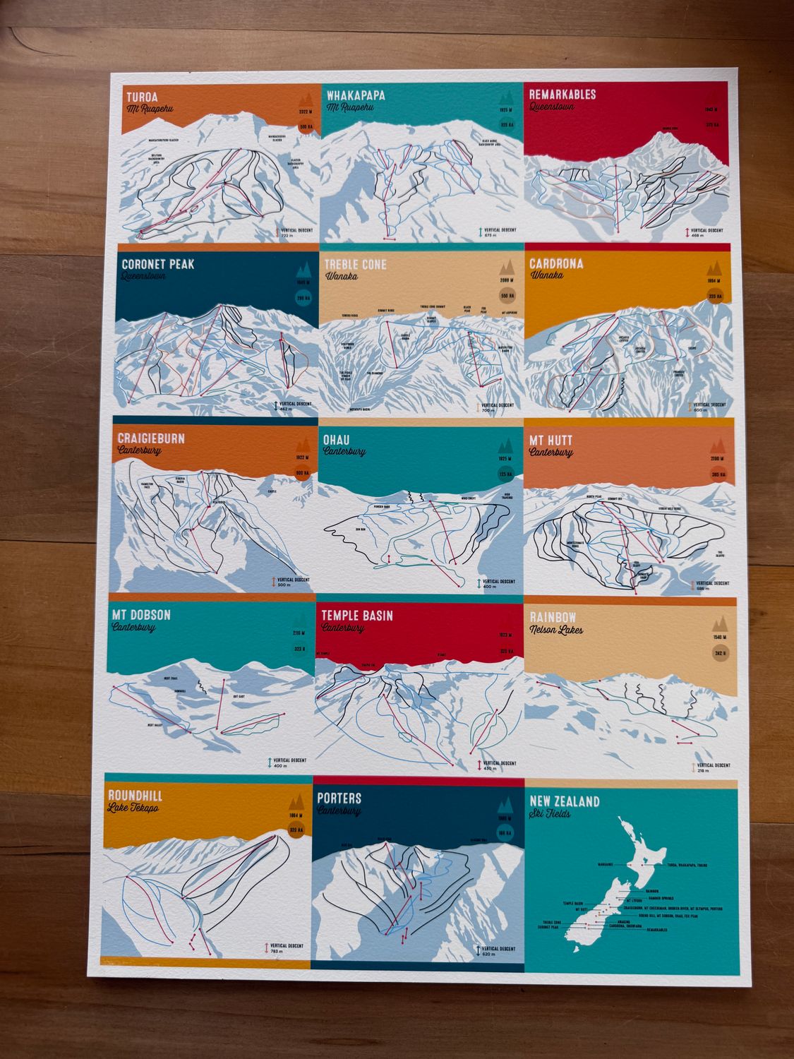 Ski Maps A3 (second)