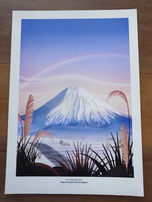 Mt Ngauruhoe A4 (second)