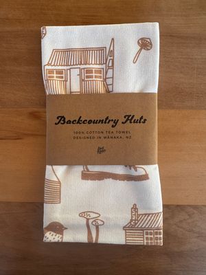 Backcountry Huts Tea Towel (second)