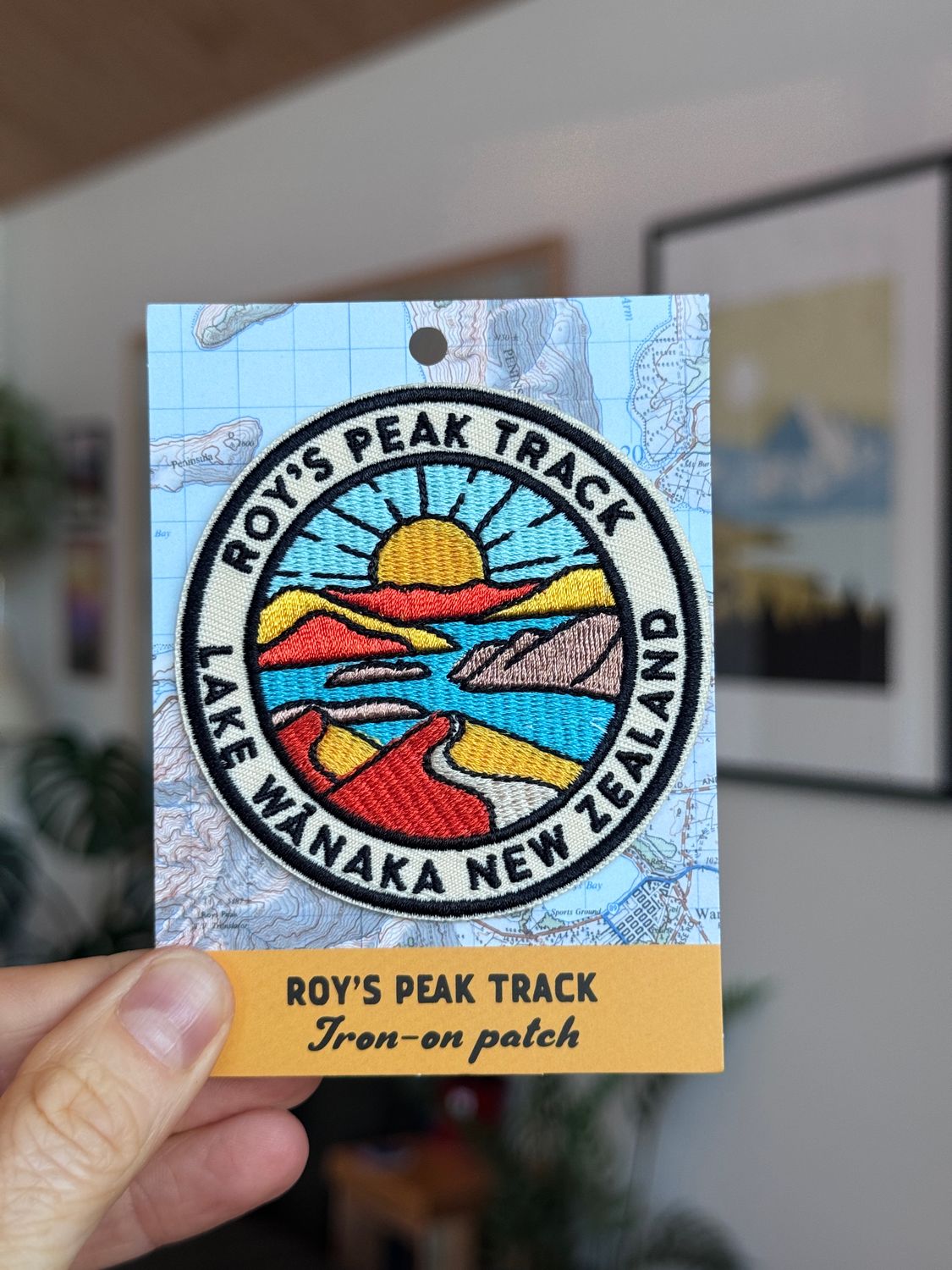 Roy's Peak Track Iron-on Patch