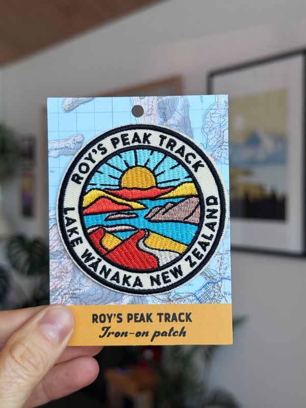 Roy's Peak Track Iron-on Patch