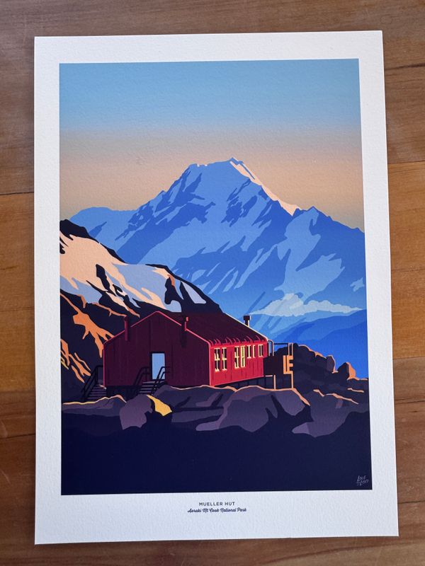 Mueller Hut A4 (second)