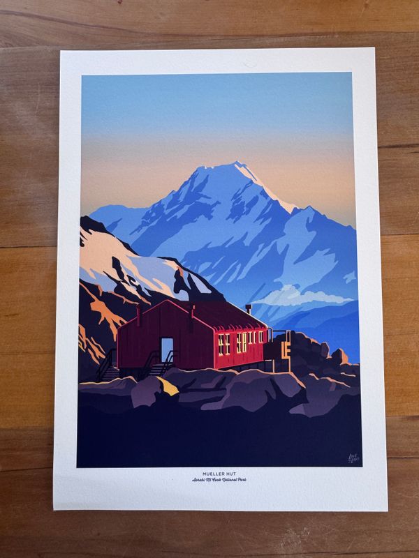 Mueller Hut A4 (second)