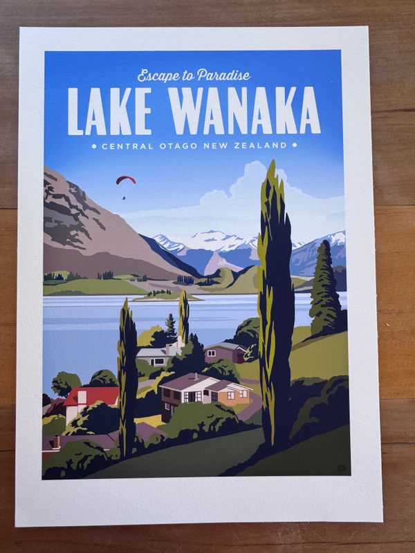 Lake Wanaka A4 (second)