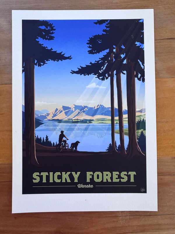 Sticky Forest A4 (second)