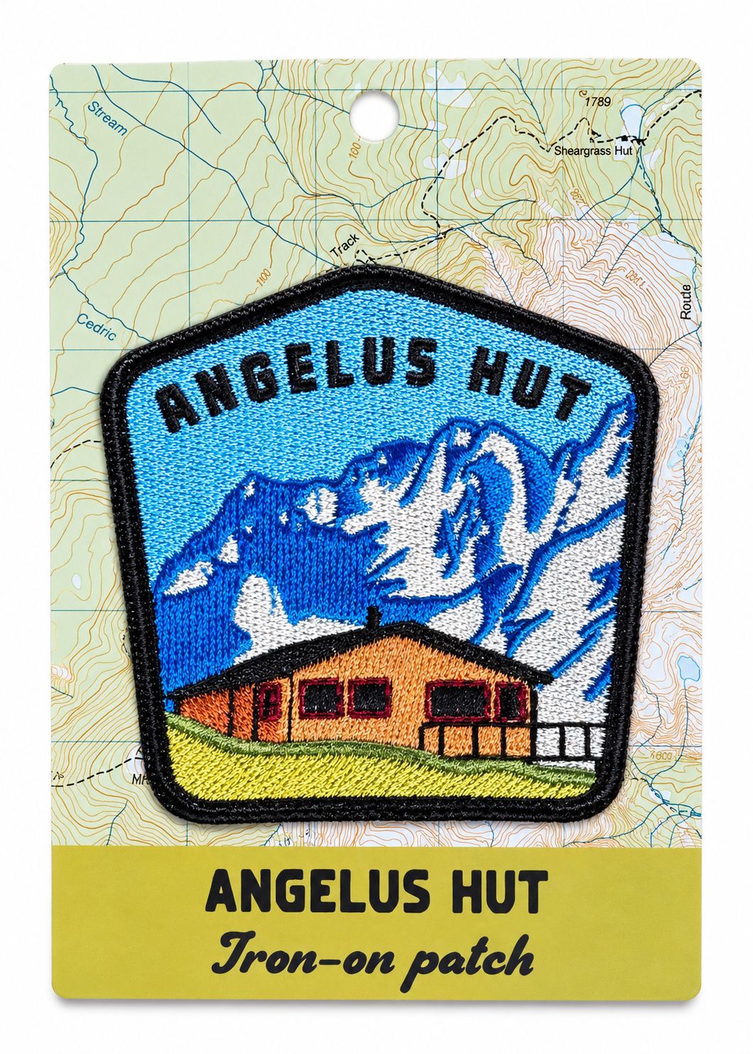 Angelus Hut Iron-on Patch