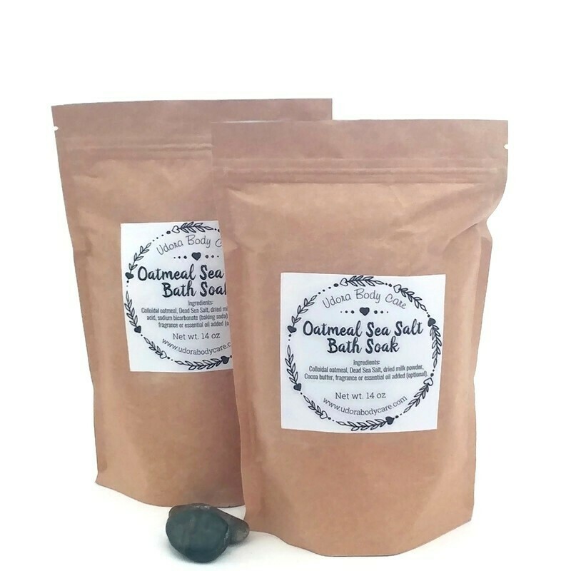 New Oatmeal Sea Salt Bath Soak~Skin Care~14 oz New Oatmeal Sea Salt Bath Soak~Skin Care~14 oz