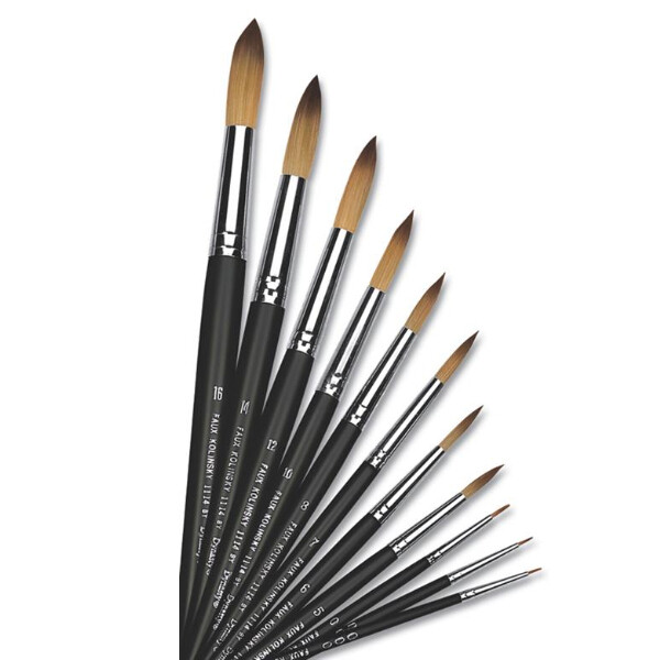 Brushes - Dynasty Faux Kolinsky 1114