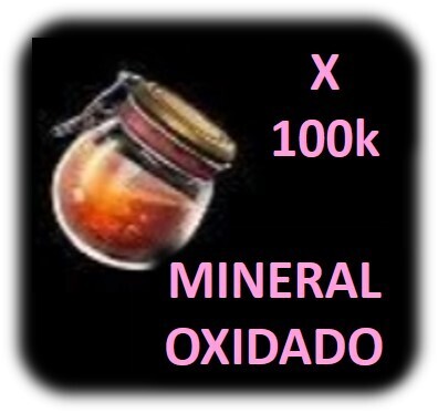 Polvo de Mineral Oxidado Objeto de 5 estrellas