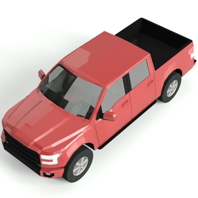 Ford F150 3D Model