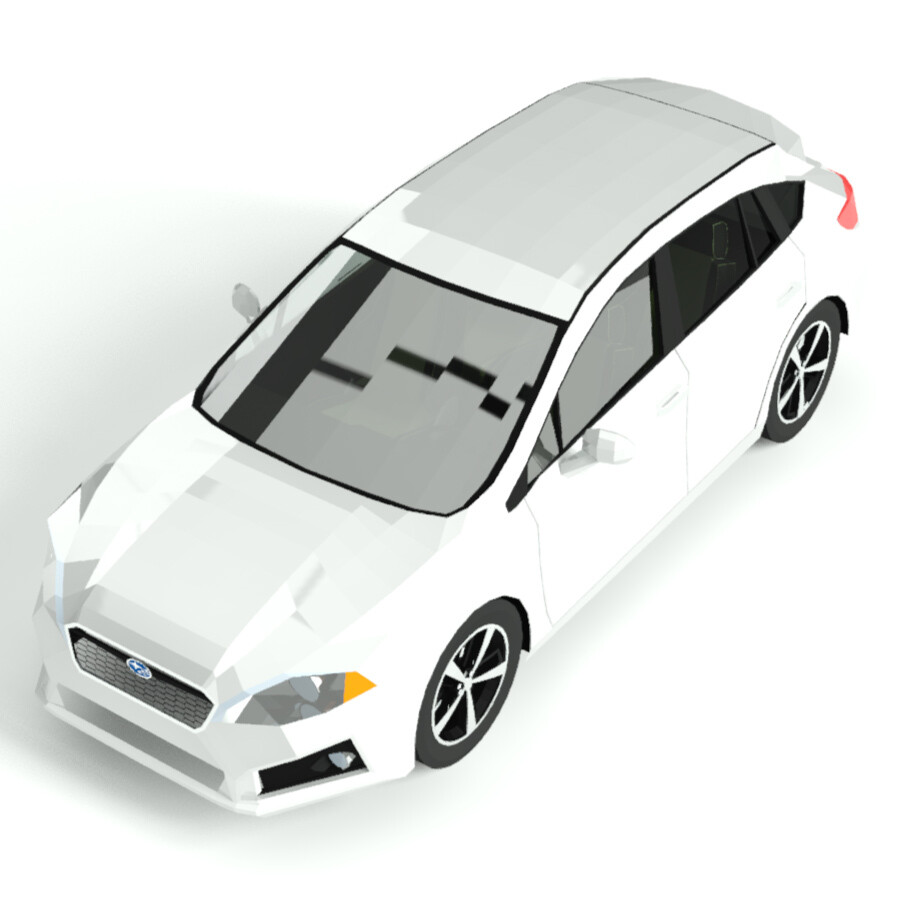 Subaru Impreza 3D Model