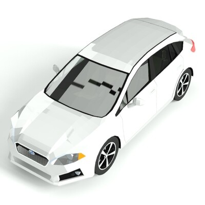 Subaru Impreza 3D Model