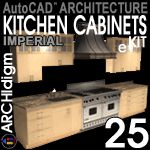 Kitchen Cabinets 25.1 eKit for AutoCAD Architecture
