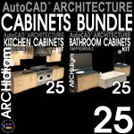 Cabinets Bundle by ARCHIdigm for AutoCAD Architecture
