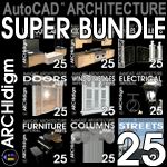 Super Bundle by ARCHIdigm for AutoCAD Architecture