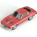 1963 Corvette 3D Model