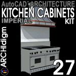 Kitchen Cabinets 27.0 eKit for AutoCAD Architecture