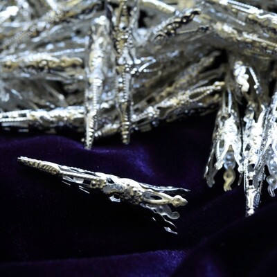 Goddess Beads- Silver