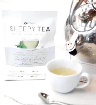 Sleepy Tea/Herbal Stress Relief- Dreamy Mint Flavor (3 Pack)