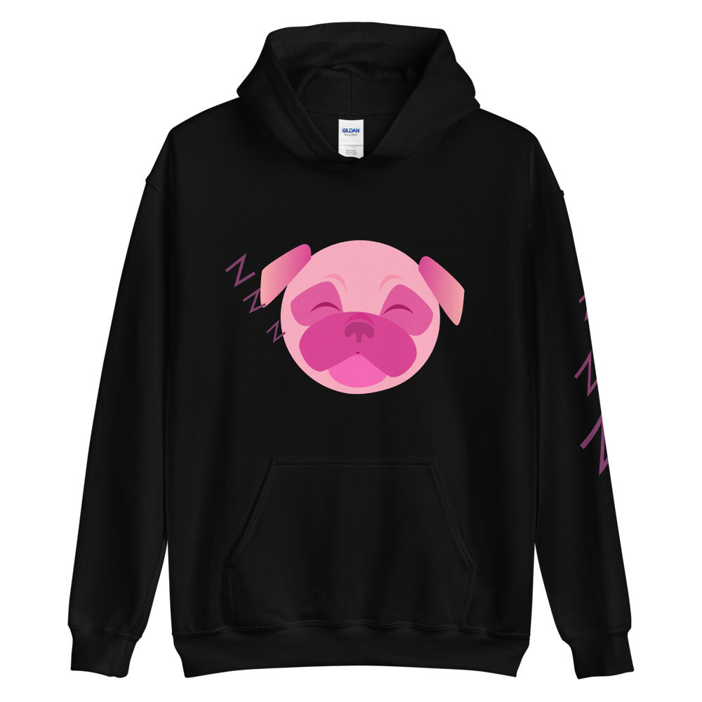 Unisex Hoodie Good Night Pug 