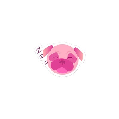 Good Nigtht Pug stickers