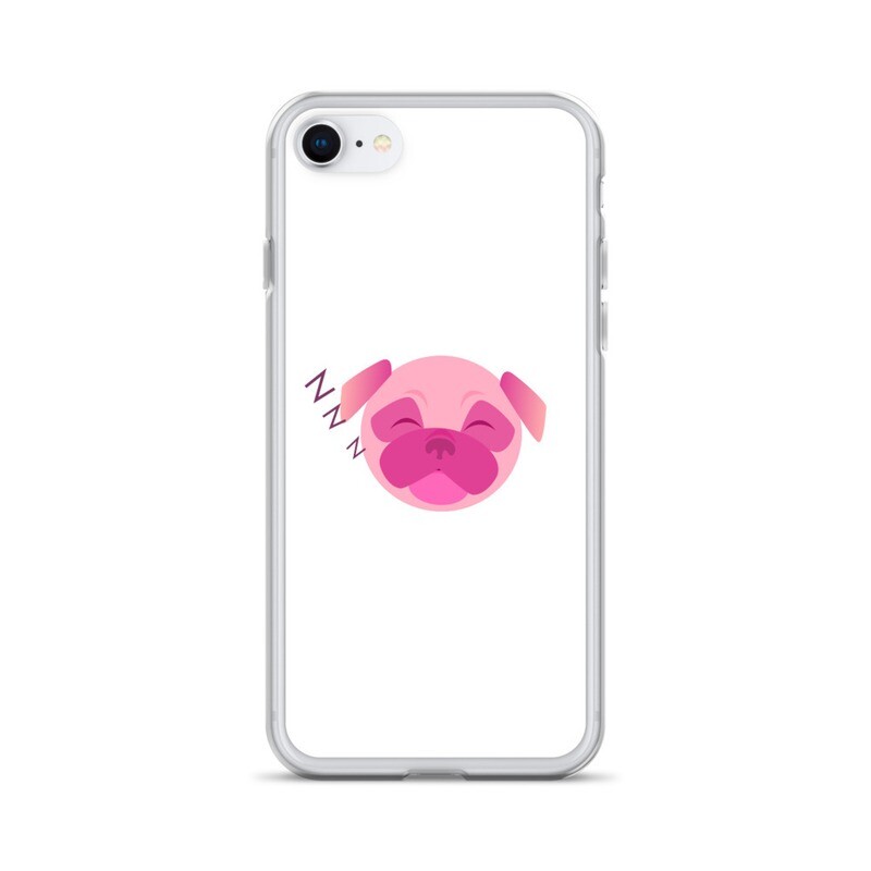 iPhone Case Good Night pug