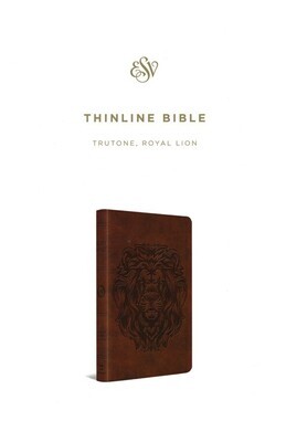 ESV THINLINE BIBLE WITH LION IMPRINT