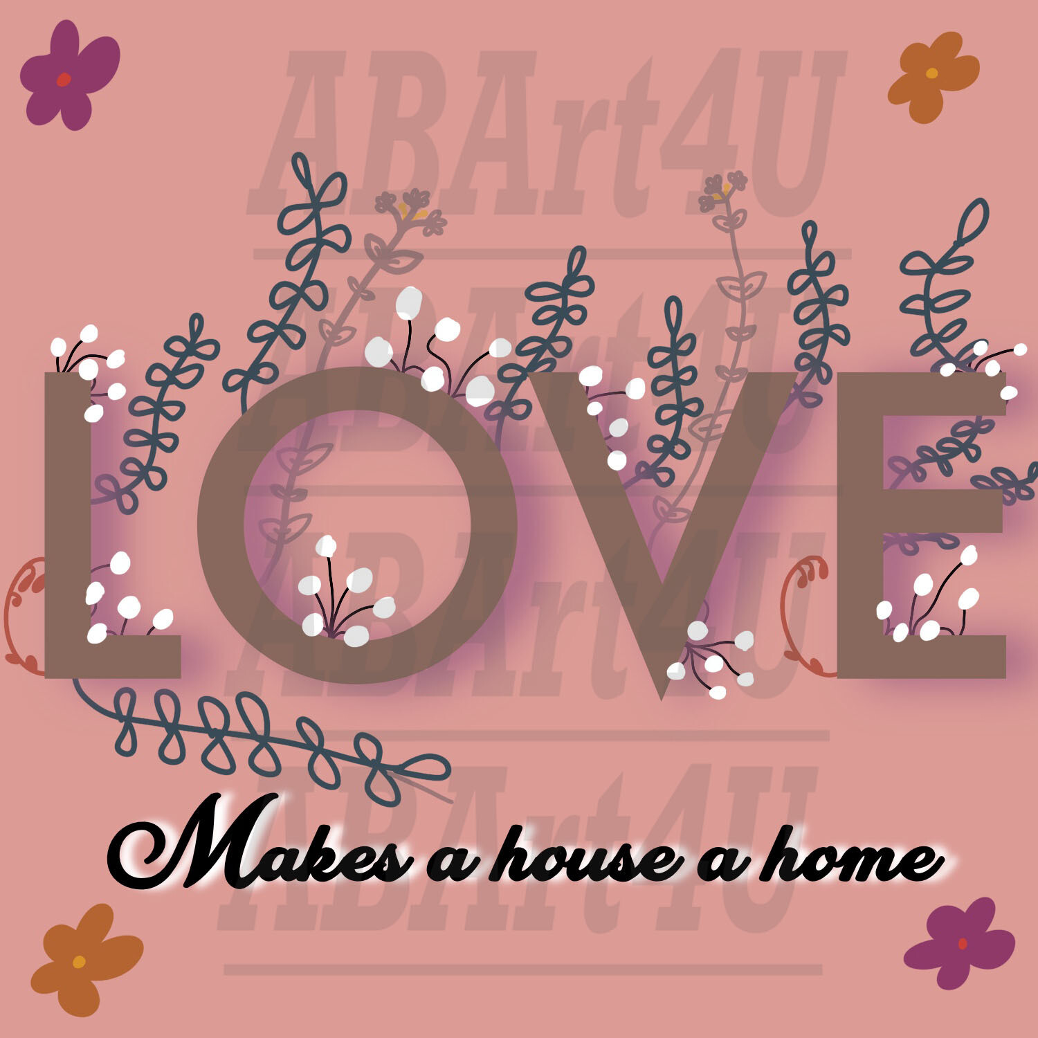 Love makes a house a home