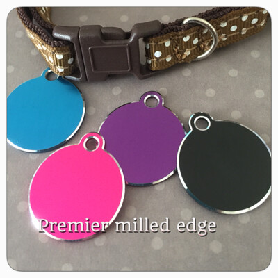 Premier Glamorous circle Tag - 2 Sizes 