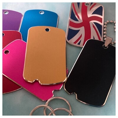 Military Style Dog Tags