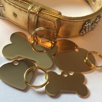 Gold/Silver Plated Prestige Tags - Buy 1 Get 1 Free