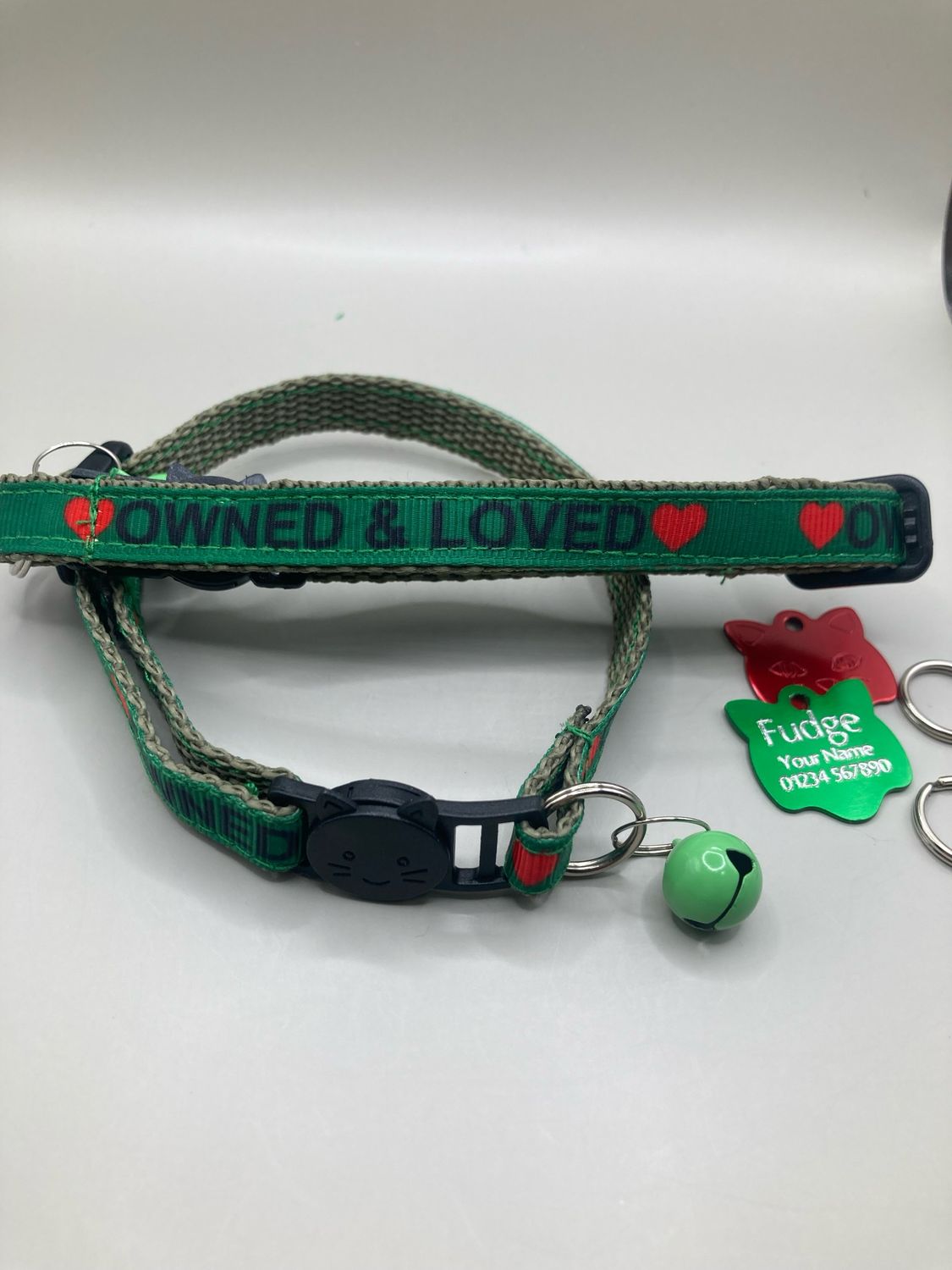 Handmade Own  Loved Collars - 3 Pack Includes Tags