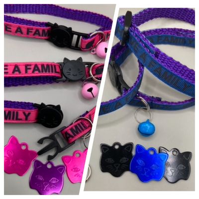 Amazing Combo VALUE PACK £10.99 - Mixed Collars &amp; 3 Cat tags