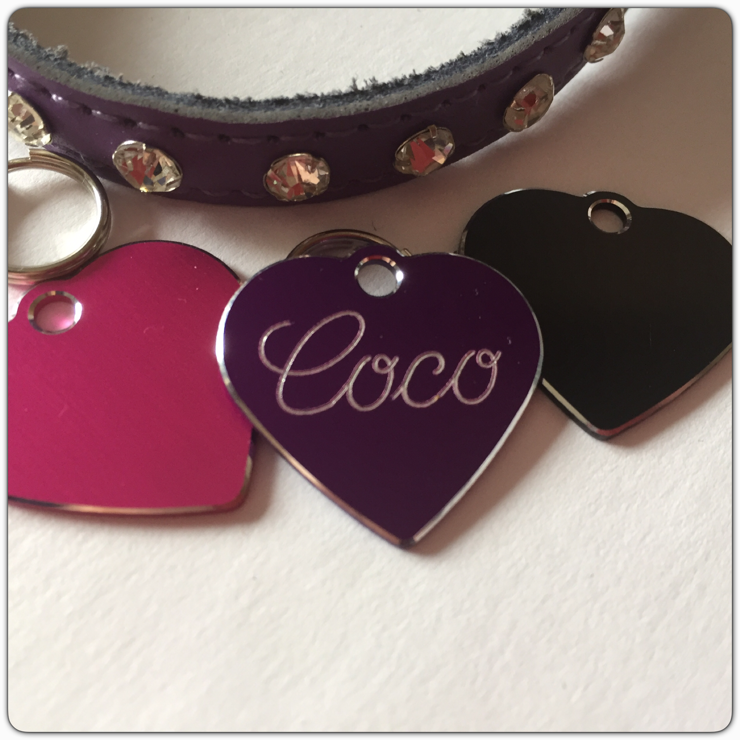 Premier Glamorous Heart Tag - 2 Sizes